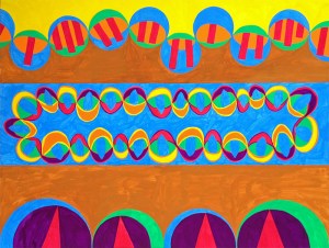 Flowers of the Void, Study for 5th Force by Thomas Wolf